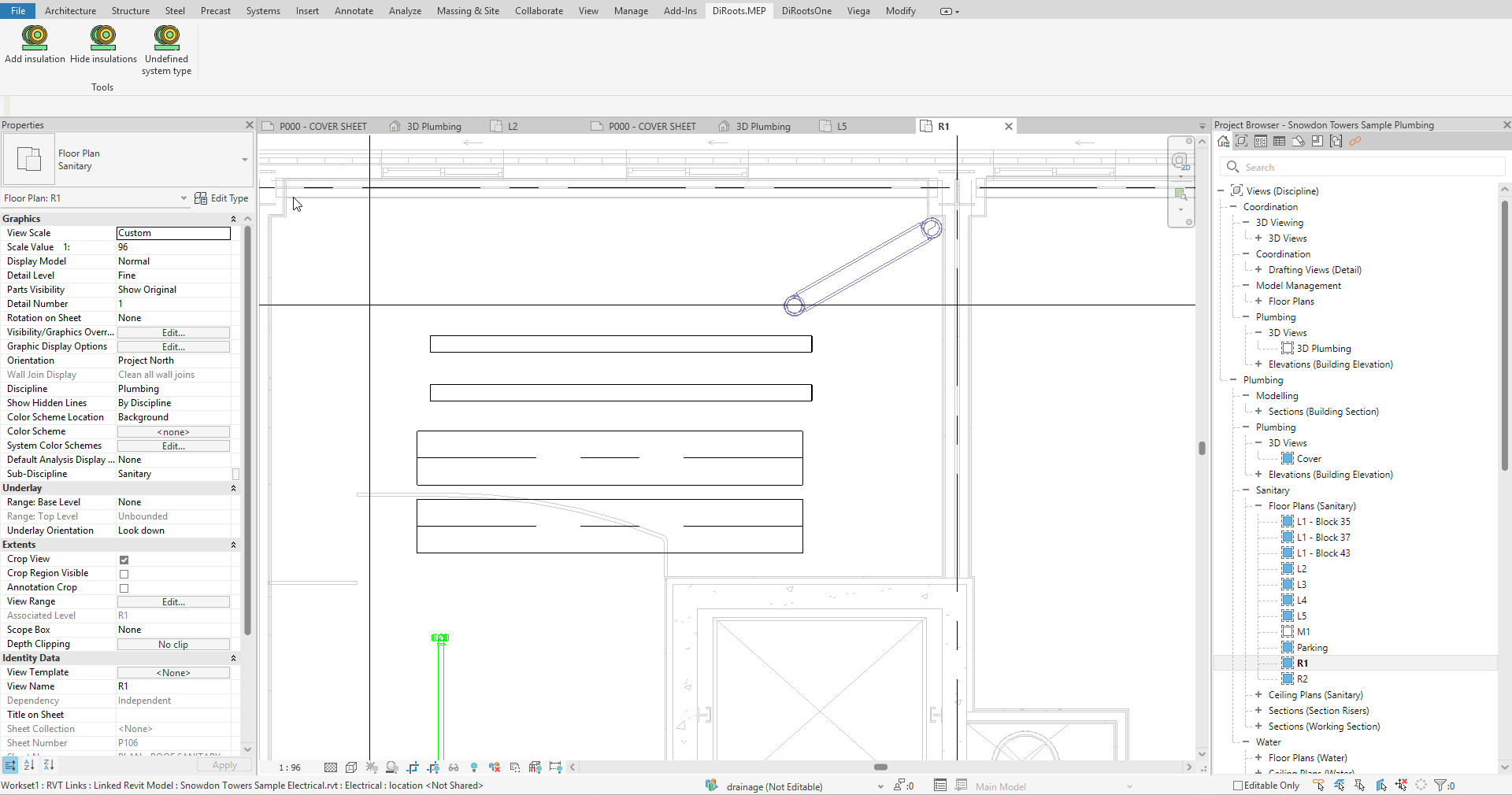 DiRootsMEP System Validation - Undefined System Type